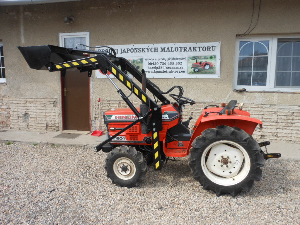 Čelní nakladače KP-001 / KP-002 + komponentové dodávky