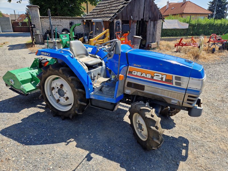 Iseki TG 21 Geas , 4x4 ( č.k. 00060) + kladívkový mulčovač EFGC 125