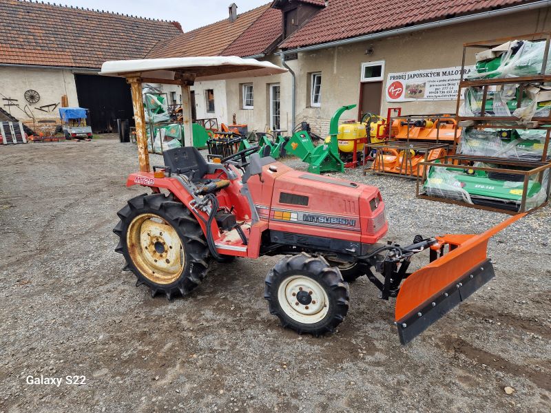 Mitsubishi MT 20 , 4x4 s čelní  hydraulickou radlicí TRX 1300 mm ( 130 cm) ( č.k. 08975)