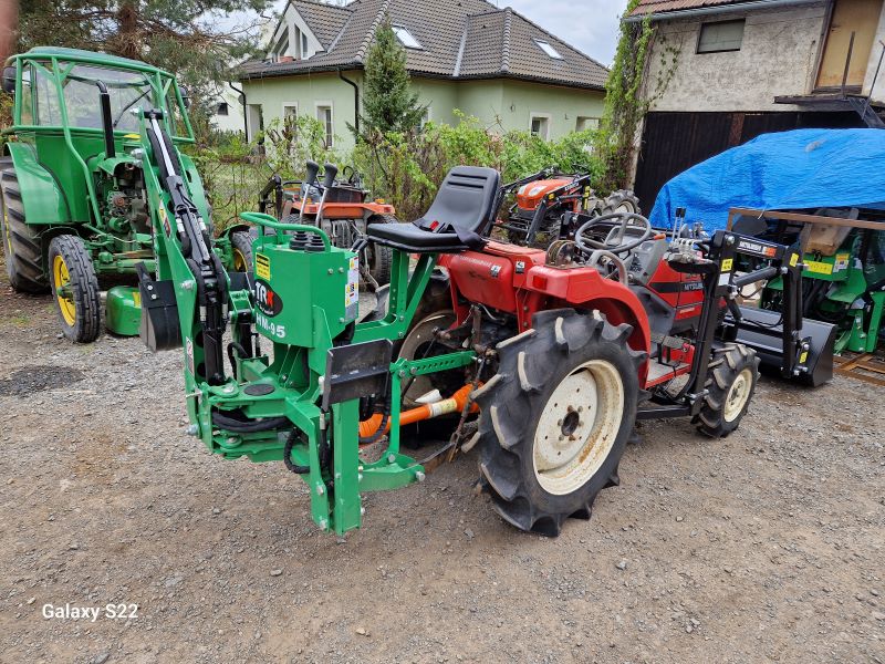 Mitsubishi MT 240 D , 4x4 s novým čelním nakladačem KP-002 + nový podkop model BHM 95 ( č.k. 60077)
