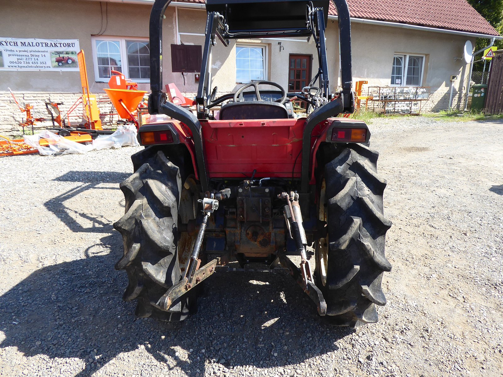 Mitsubishi MT 265 D , 4x4  s novým čelním nakladačem KP-002 + nový podkop BHSM 175 ( č.k. 70814)