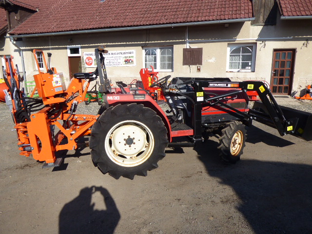 Mitsubishi MT 265 D , 4x4  s novým čelním nakladačem KP-002 + nový podkop BHSM 175 ( č.k. 70814)